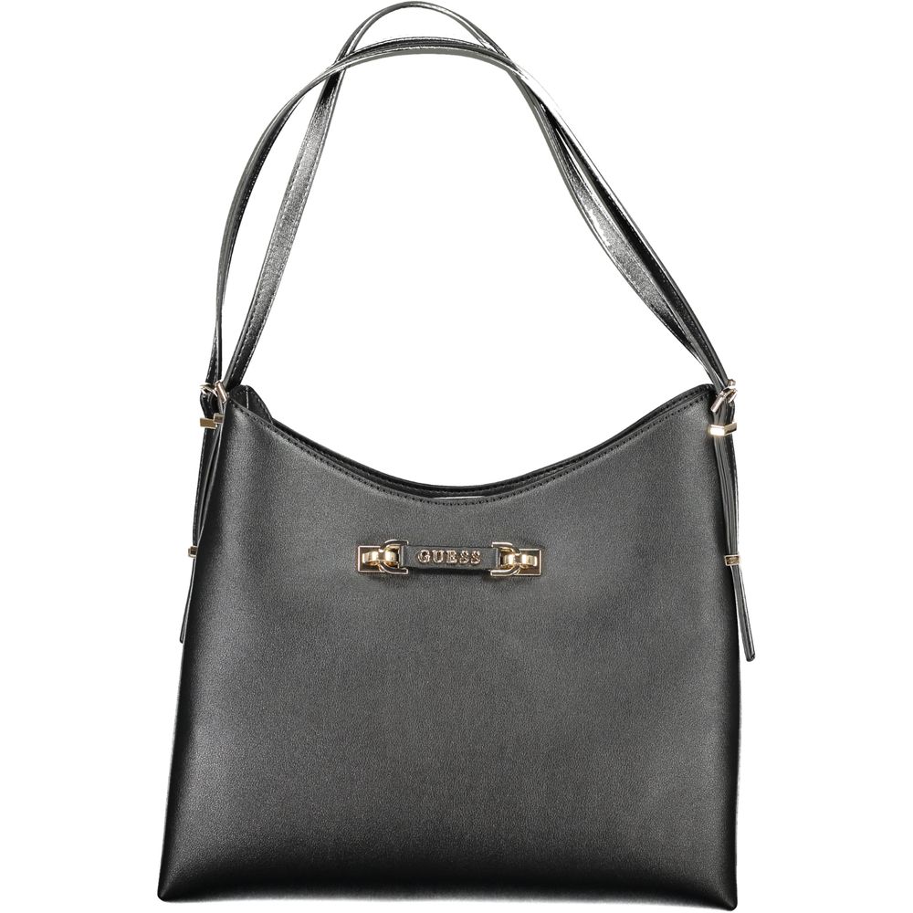 Black Polyethylene Women Handbag Guess Jeans