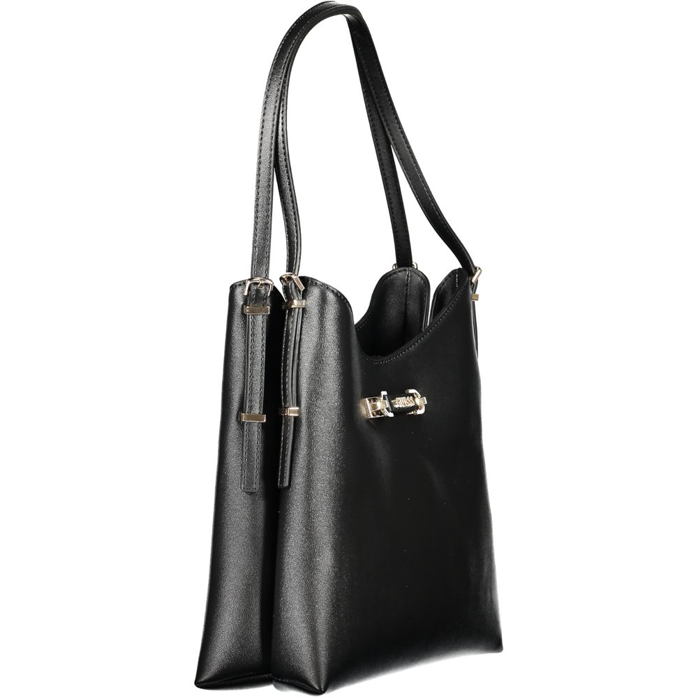 Black Polyethylene Women Handbag Guess Jeans