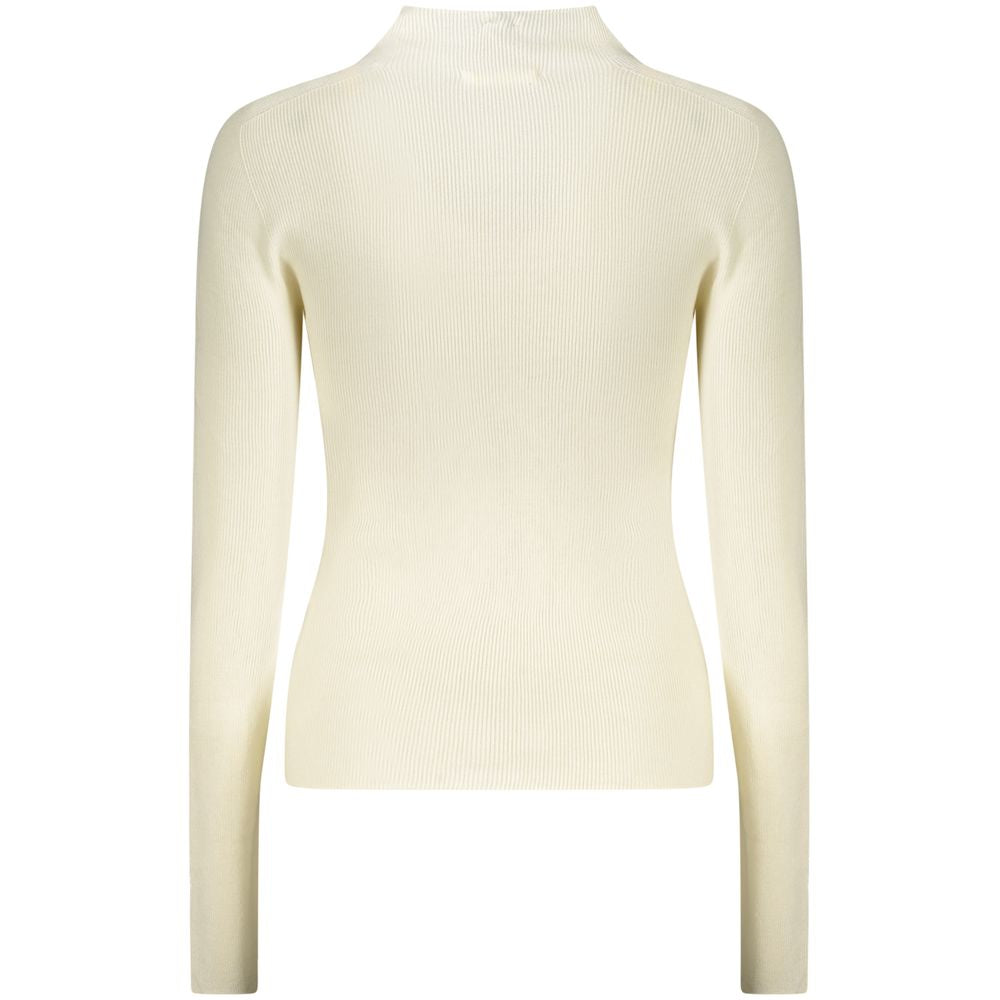 White Wool Women Sweater Guess Jeans
