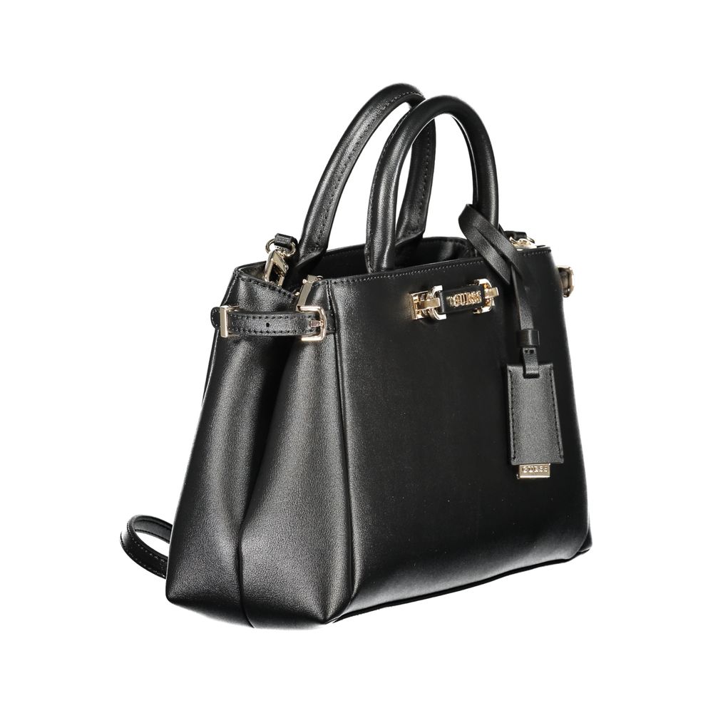 Black Polyethylene Women Handbag Guess Jeans