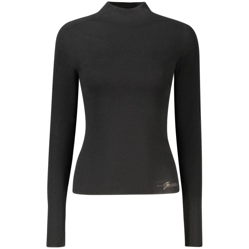 Black Wool Women Sweater Guess Jeans XS