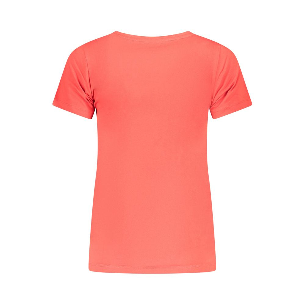 Red Cotton Women T-Shirt Pepe Jeans