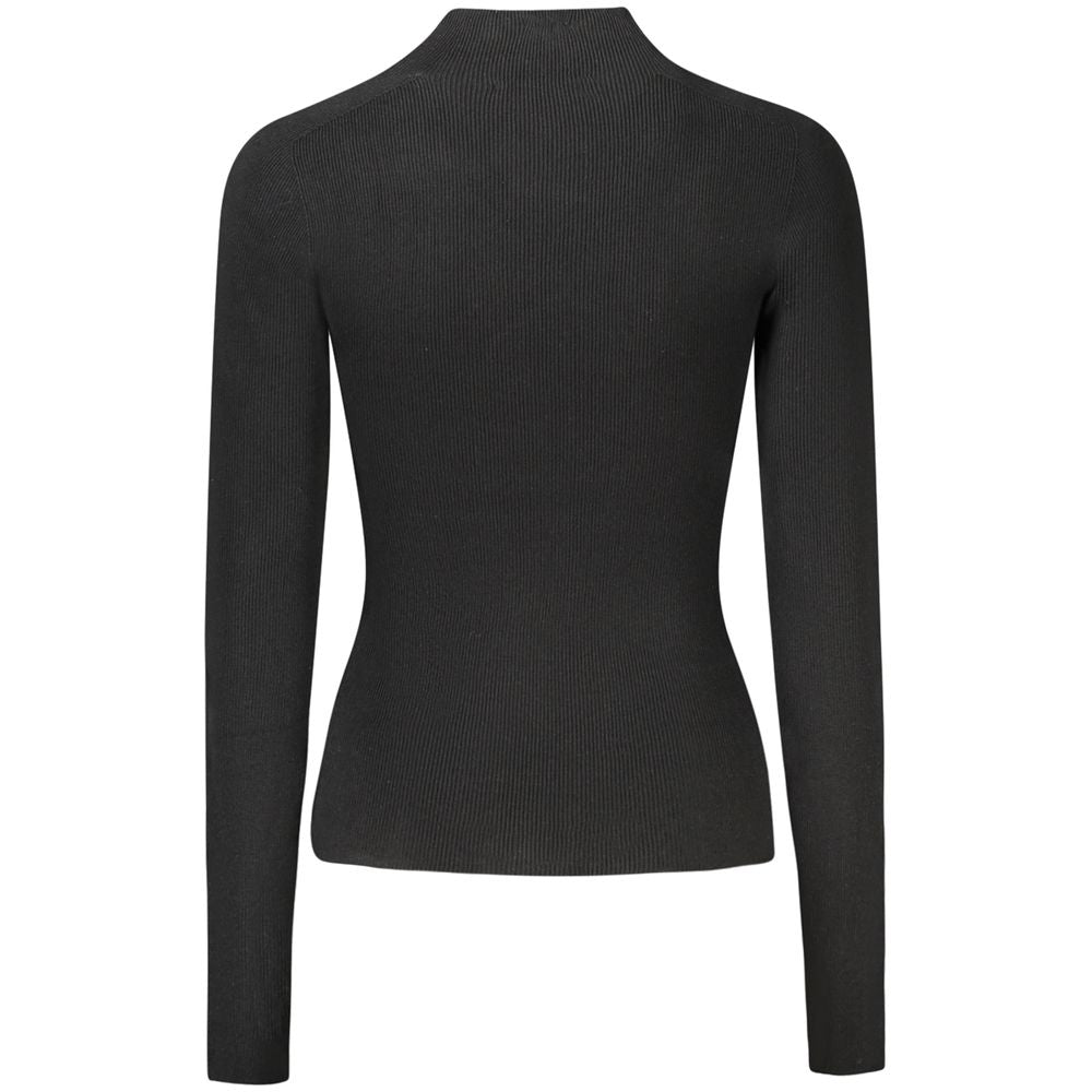 Black Wool Women Sweater Guess Jeans