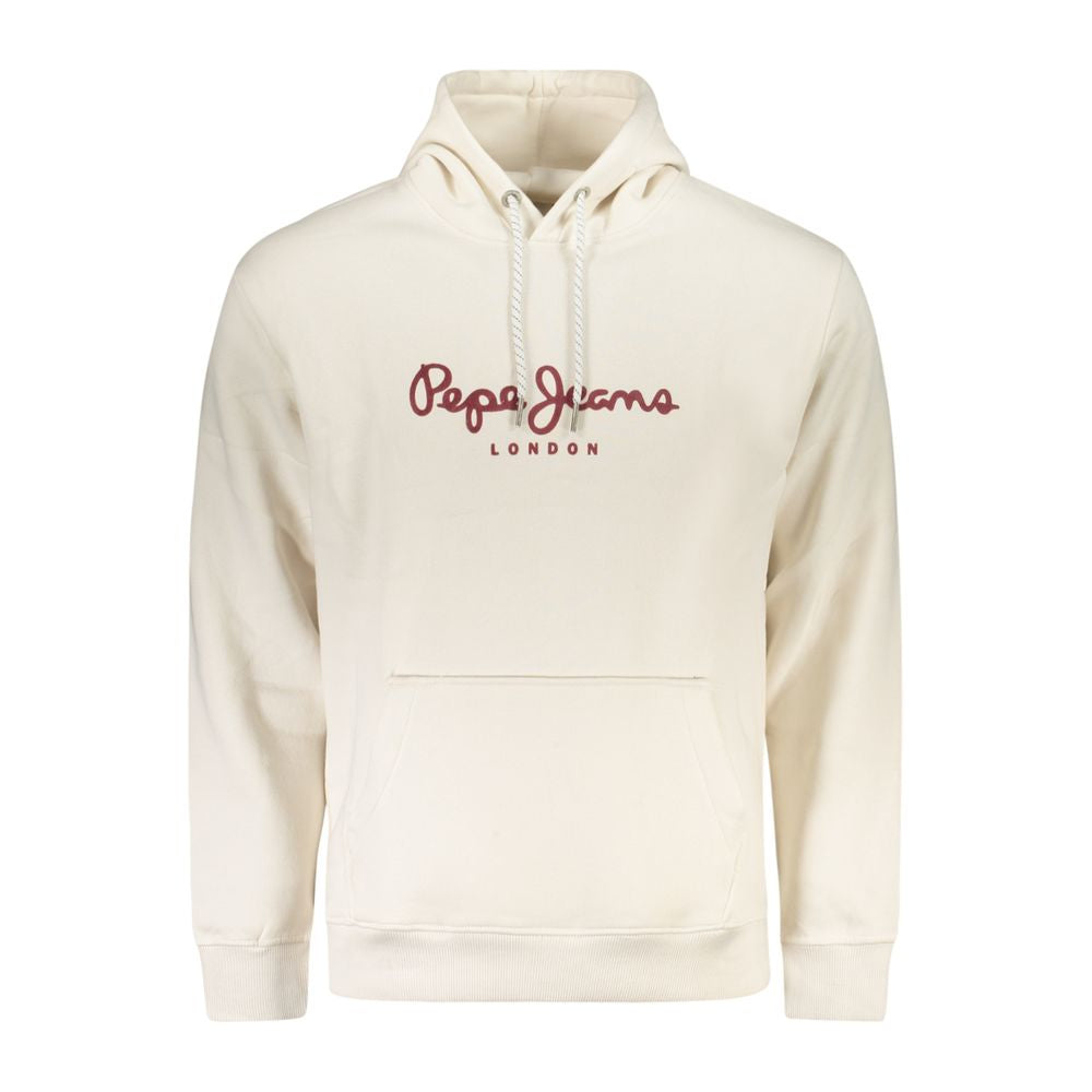 White Cotton Men Sweater Pepe Jeans