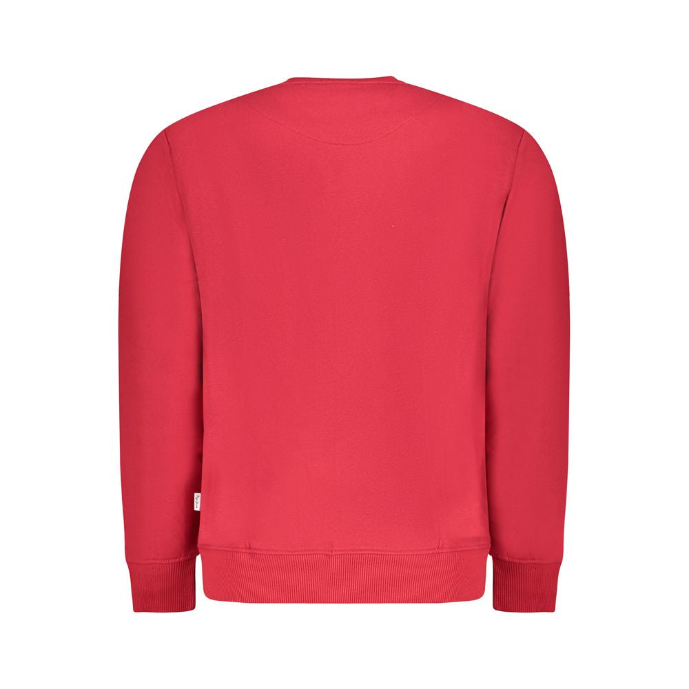 Red Cotton Men Sweater Pepe Jeans