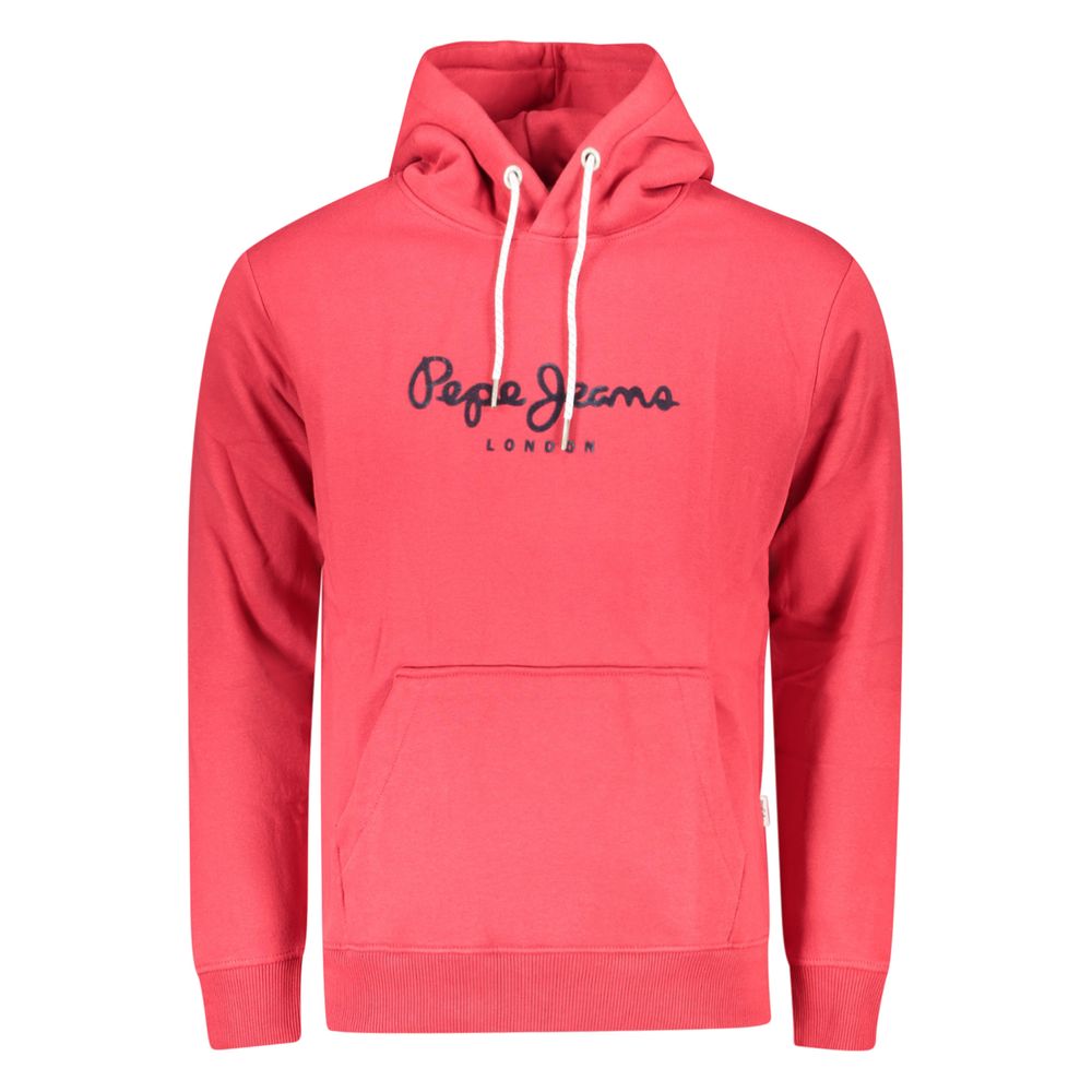Red Cotton Men Sweater Pepe Jeans