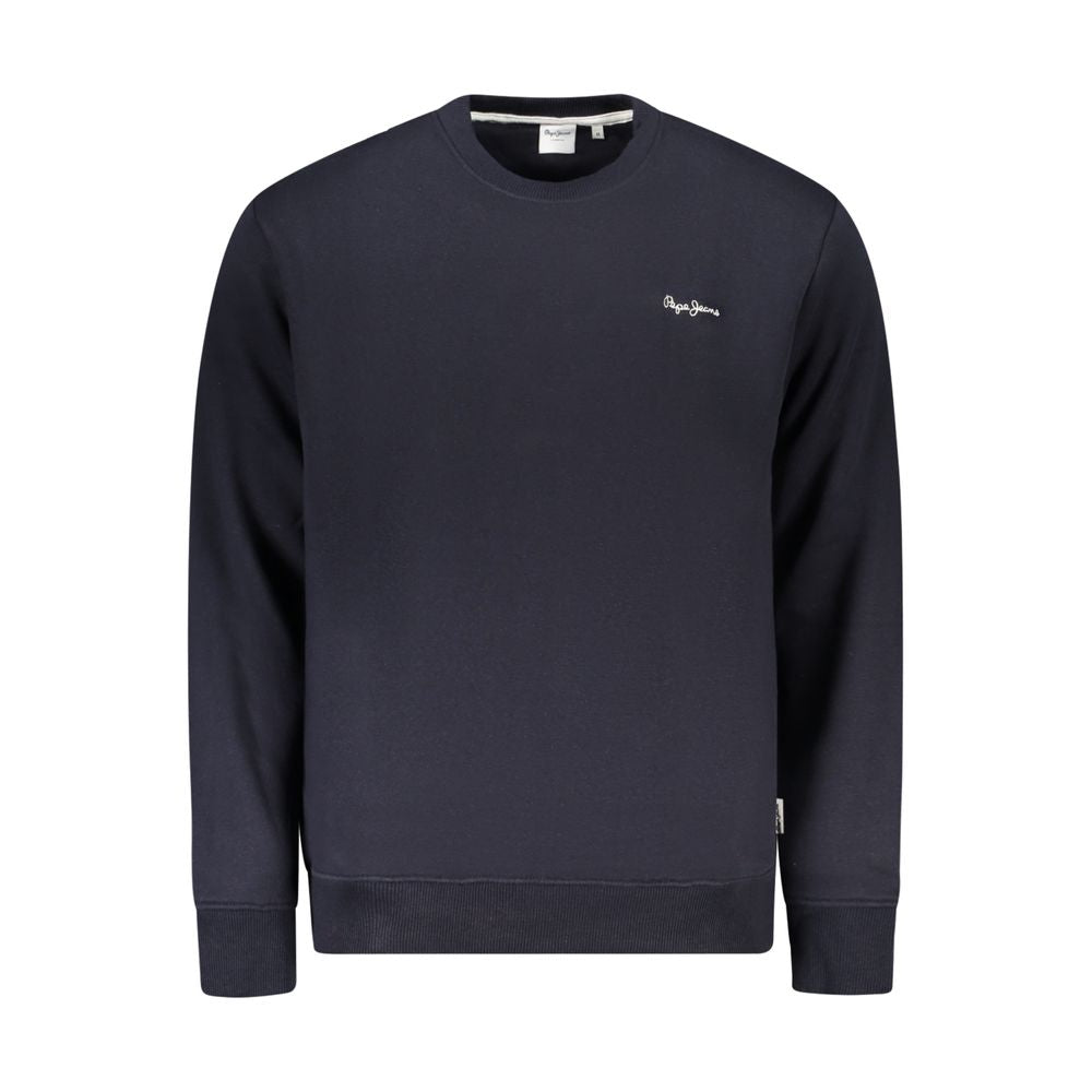 Blue Cotton Men Sweater Pepe Jeans