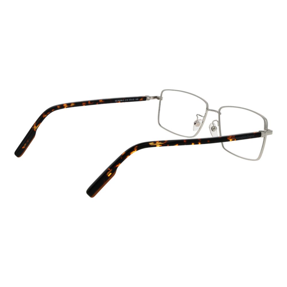 Silver Men Glasses Frame Ermenegildo Zegna