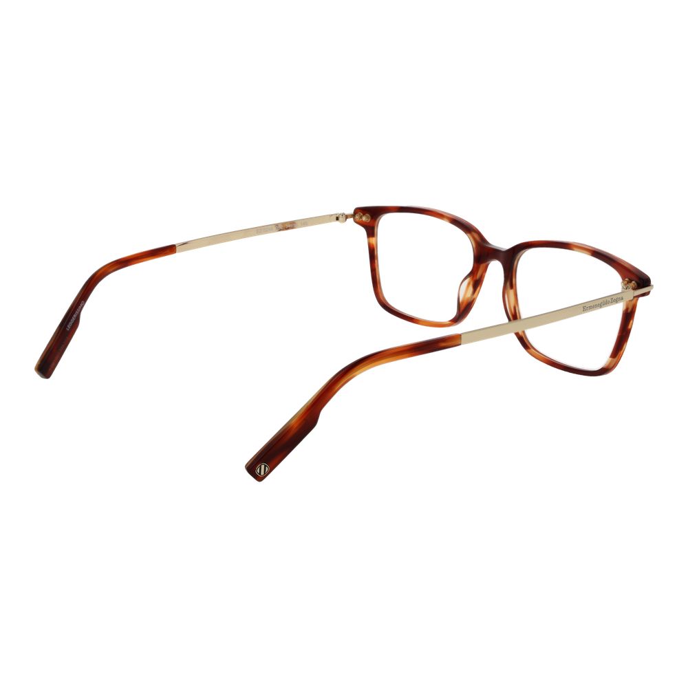 Brown Men Glasses Frame Ermenegildo Zegna