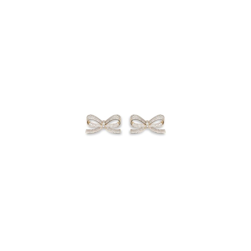 Crystal bow Earrings Self-Portrait