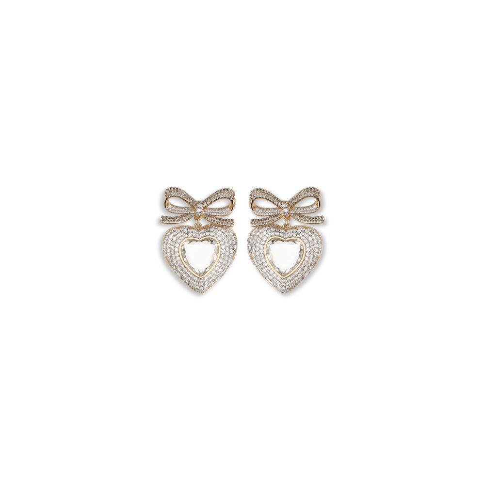 Heart shaped bow Earrings Self-Portrait