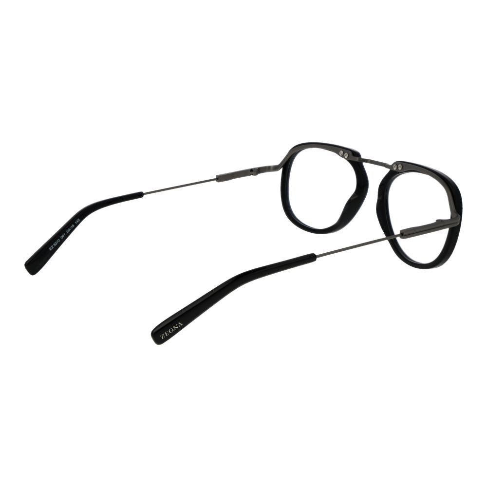 Black Men Glasses Frame Ermenegildo Zegna