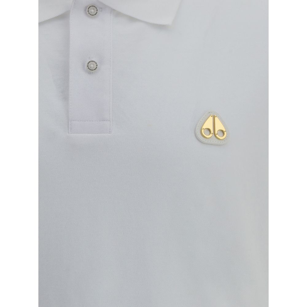 Everett Gold Polo Shirt Moose Knuckles