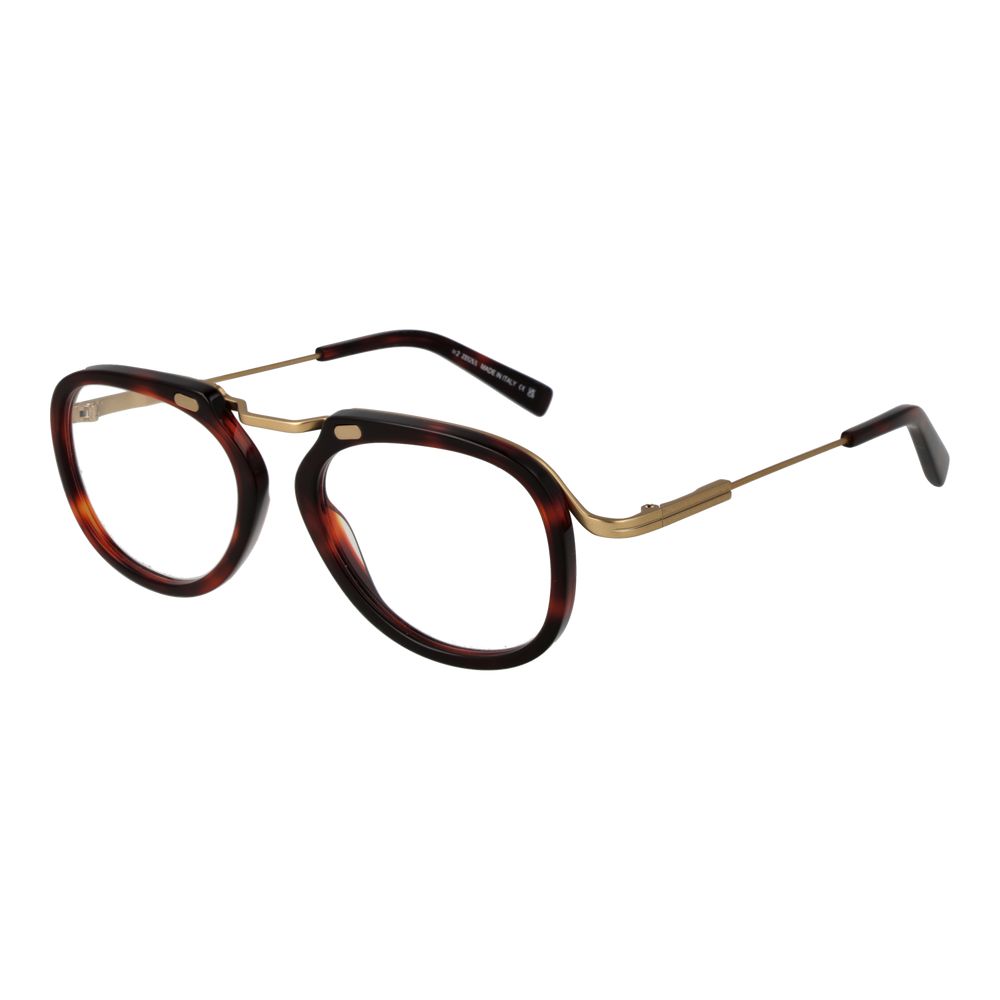 Red Men Glasses Frame Ermenegildo Zegna