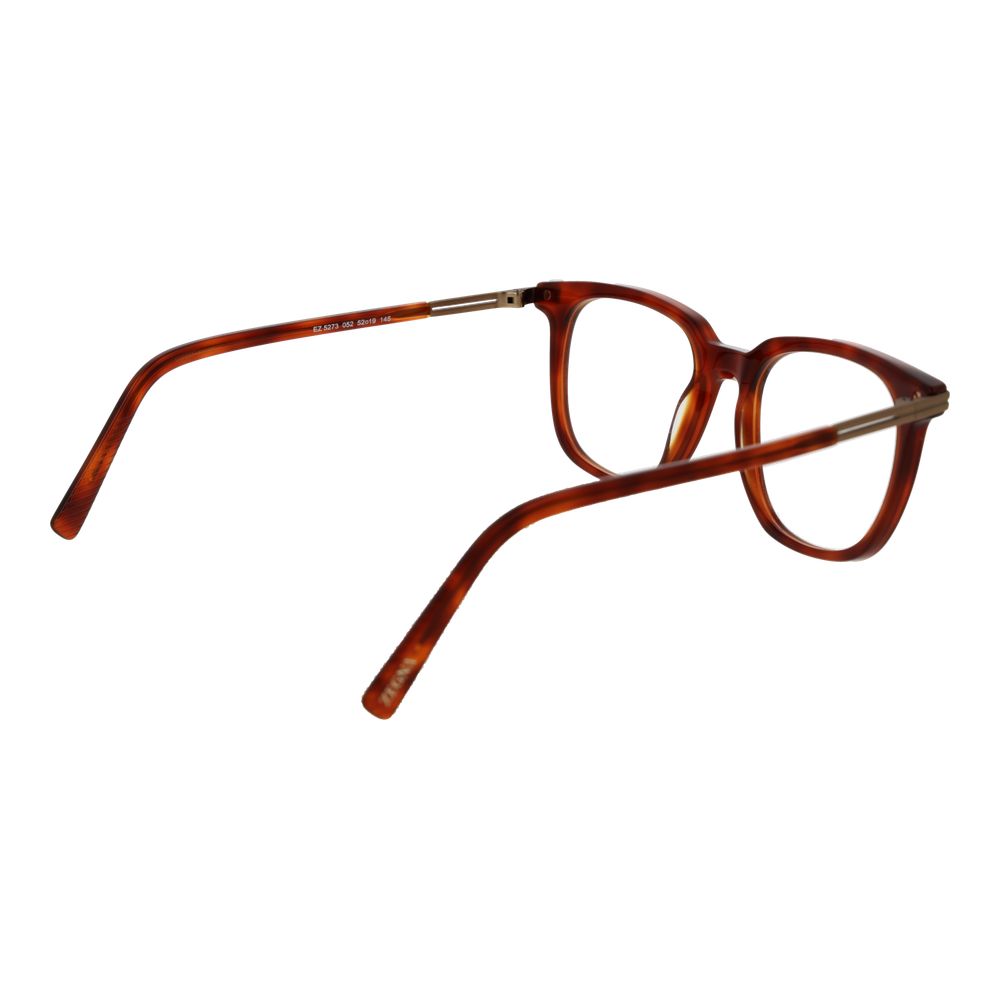 Brown Unisex Glasses Frame Ermenegildo Zegna
