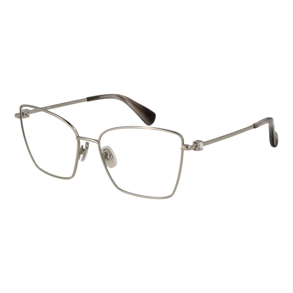 Silver Women Glasses Frame Max Mara