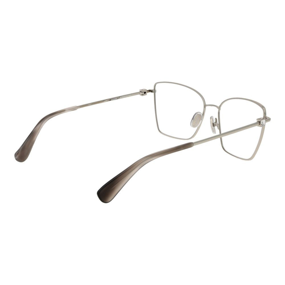 Silver Women Glasses Frame Max Mara