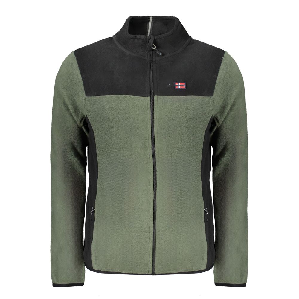Green Polyester Men Sweater Norway 1963