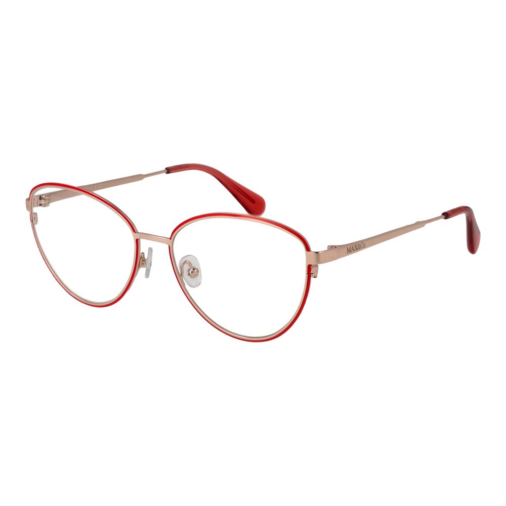 Red Women Glasses Frame Max & Co