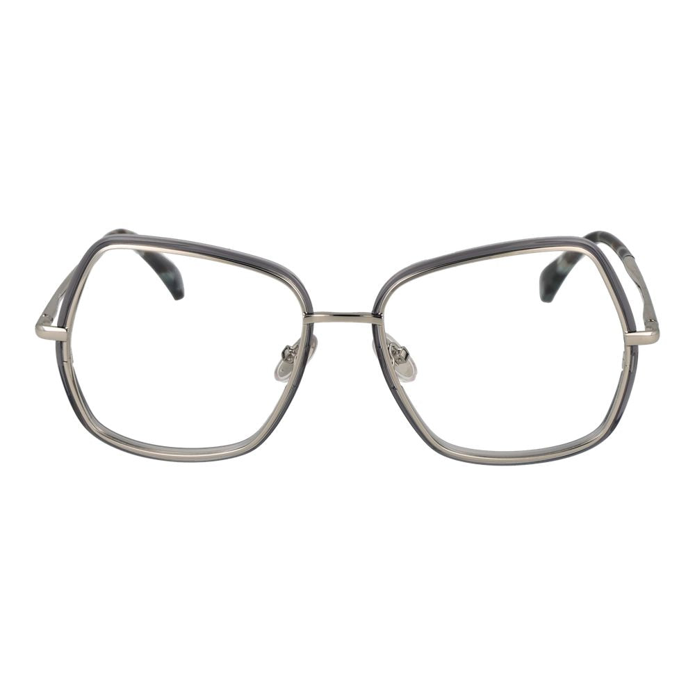 Silver Women Glasses Frame Max Mara