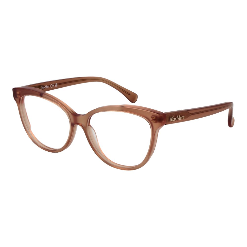 Brown Women Glasses Frame Max Mara