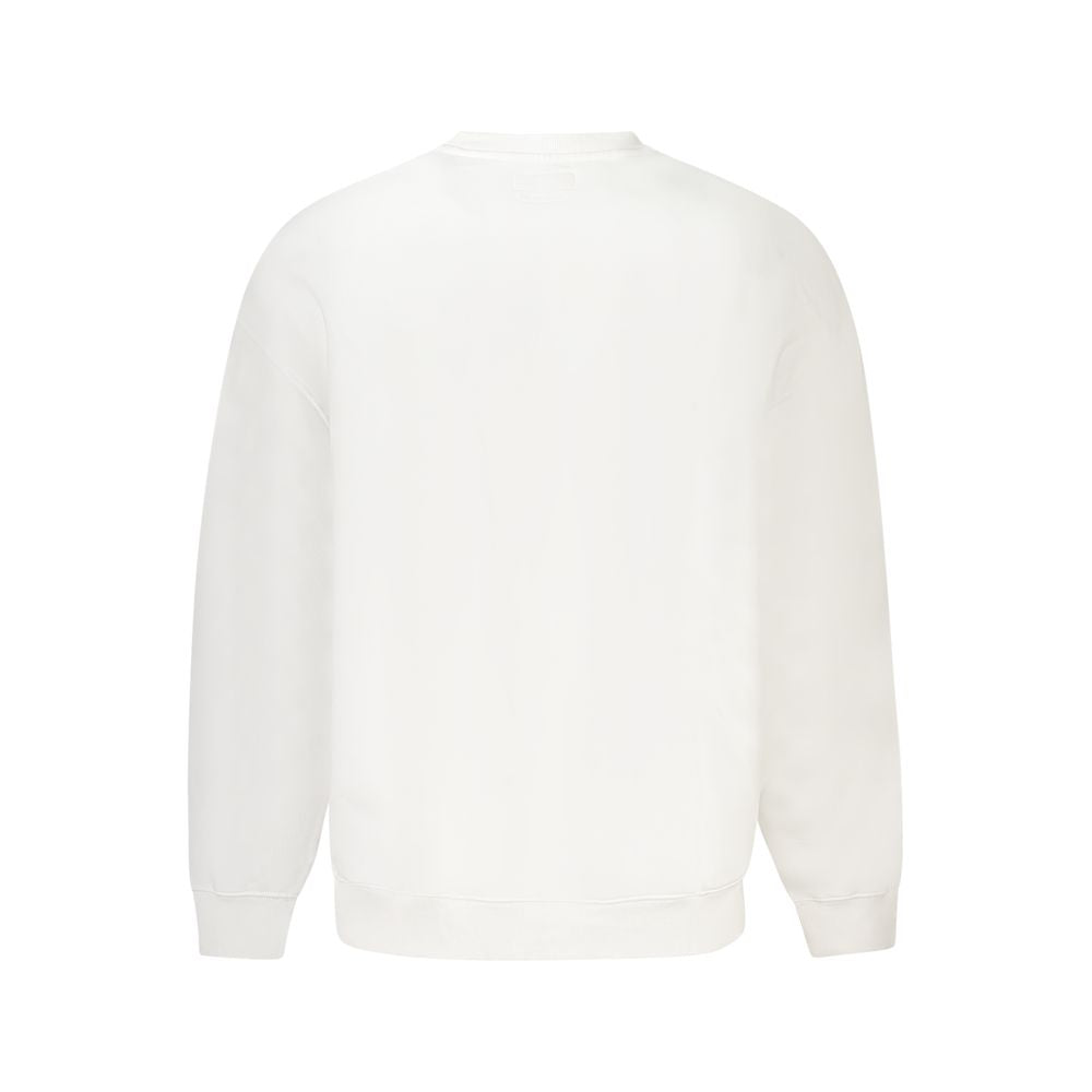 White Cotton Men's Sweater Guess Jeans