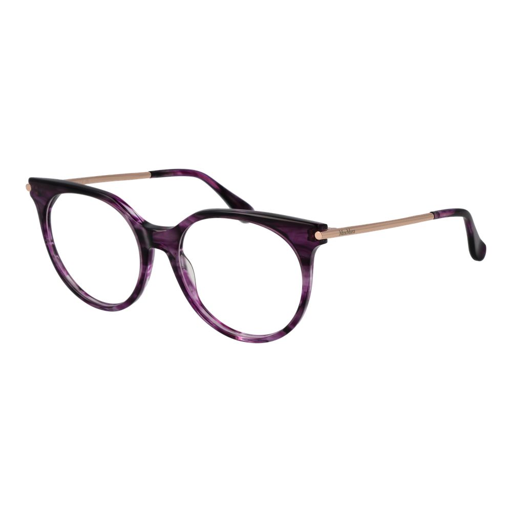 Purple Women Glasses Frame Max Mara