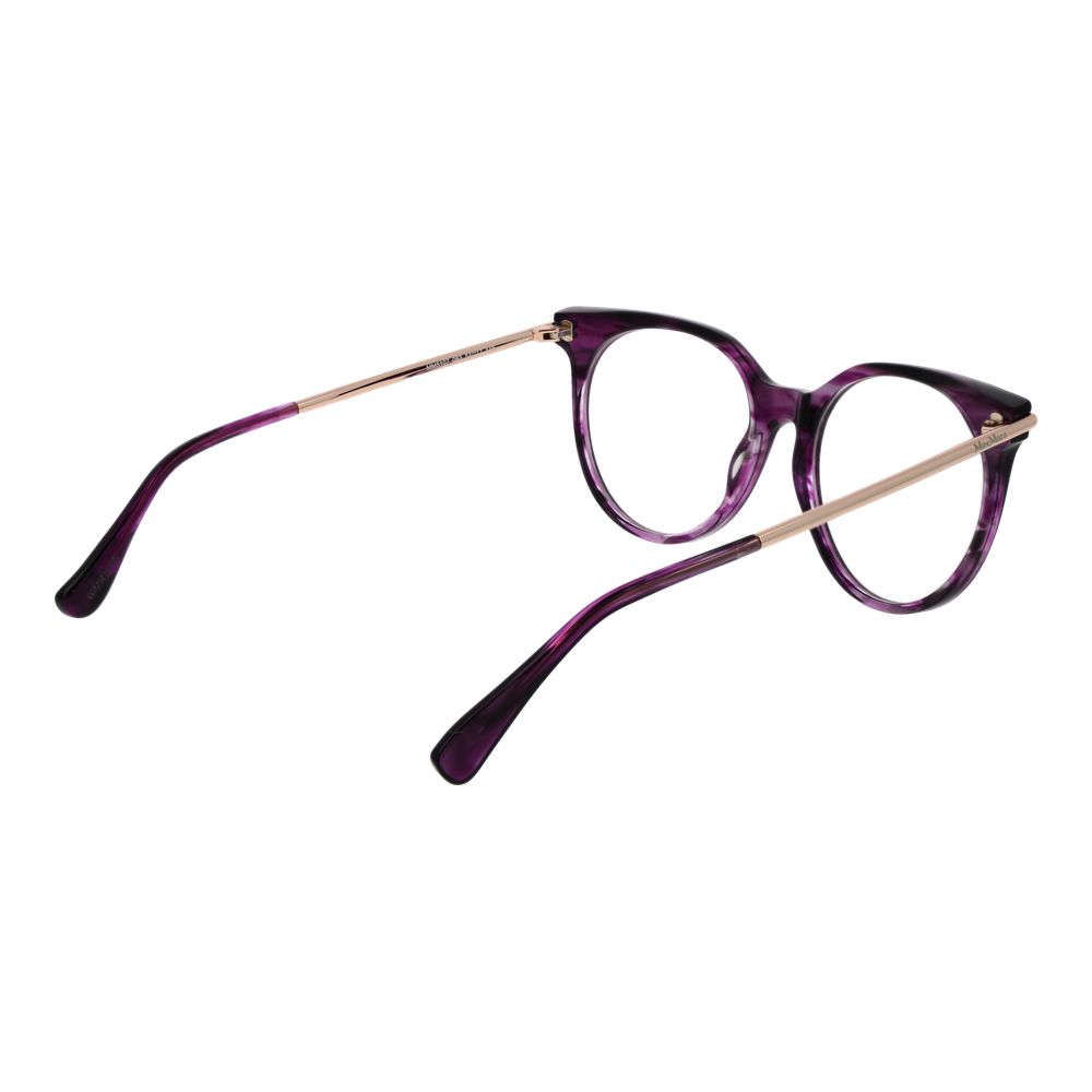 Purple Women Glasses Frame Max Mara