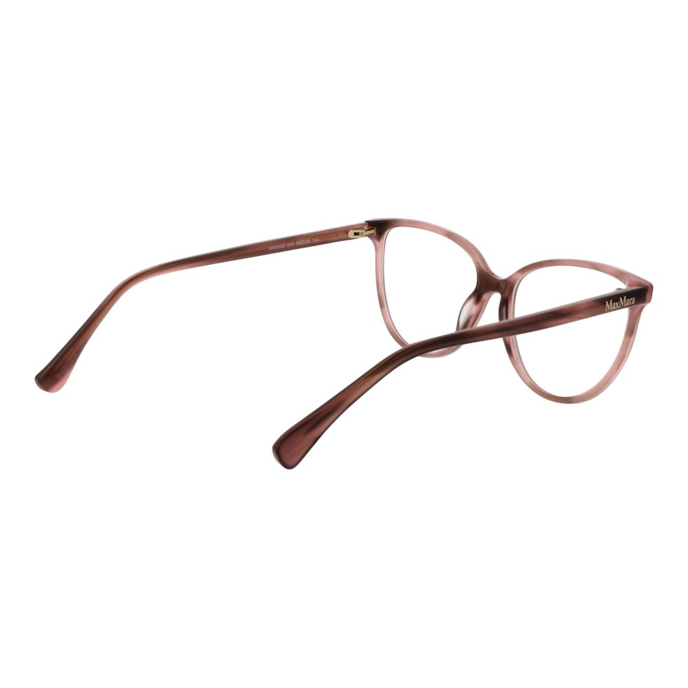 Pink Women Glasses Frame Max Mara