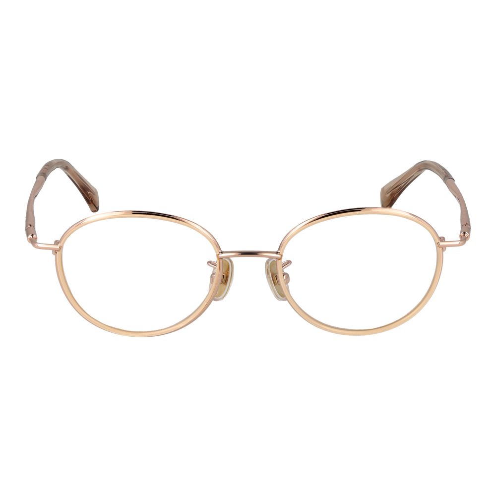 Rose Gold Women Glasses Frame Max Mara