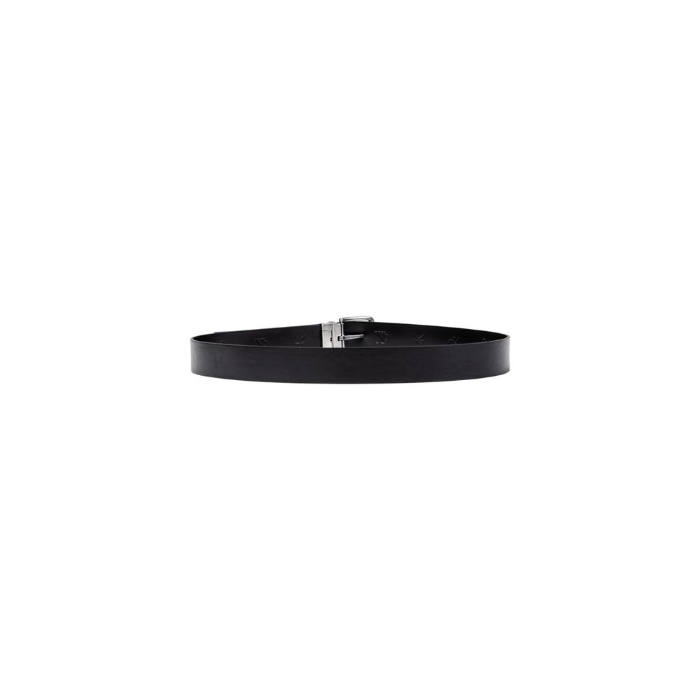 Black Leather Belt Calvin Klein Jeans