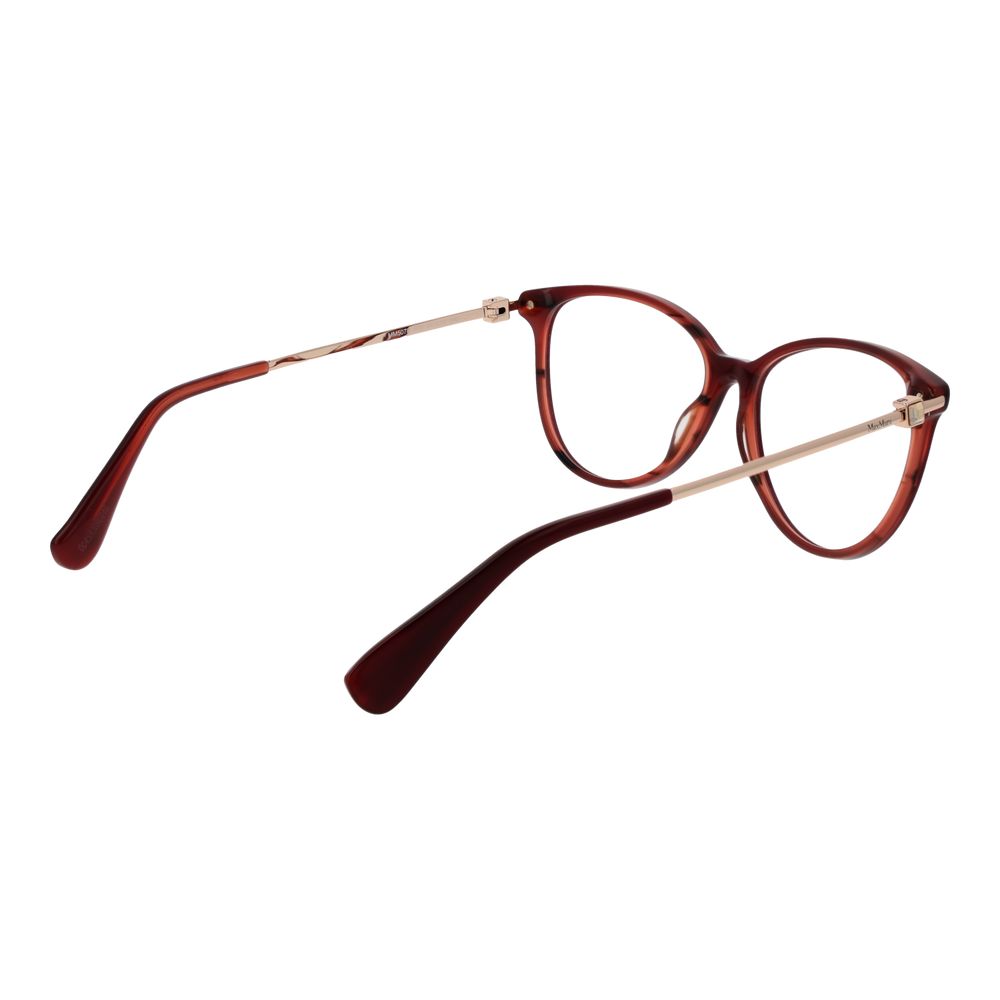 Red Women Glasses Frame Max Mara