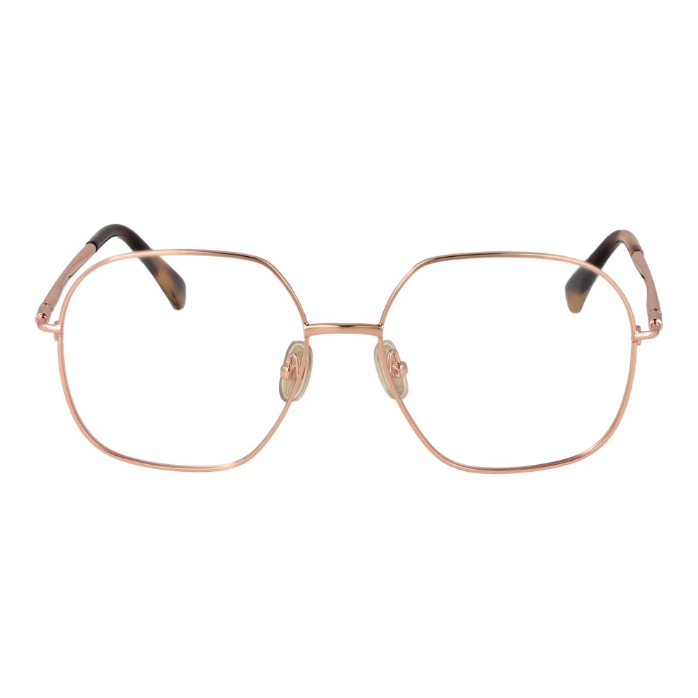 Rose Gold Women Glasses Frame Max Mara