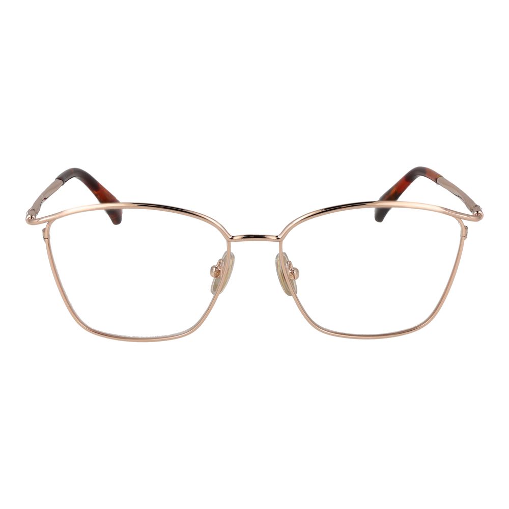 Rose Gold Women Glasses Frame Max Mara