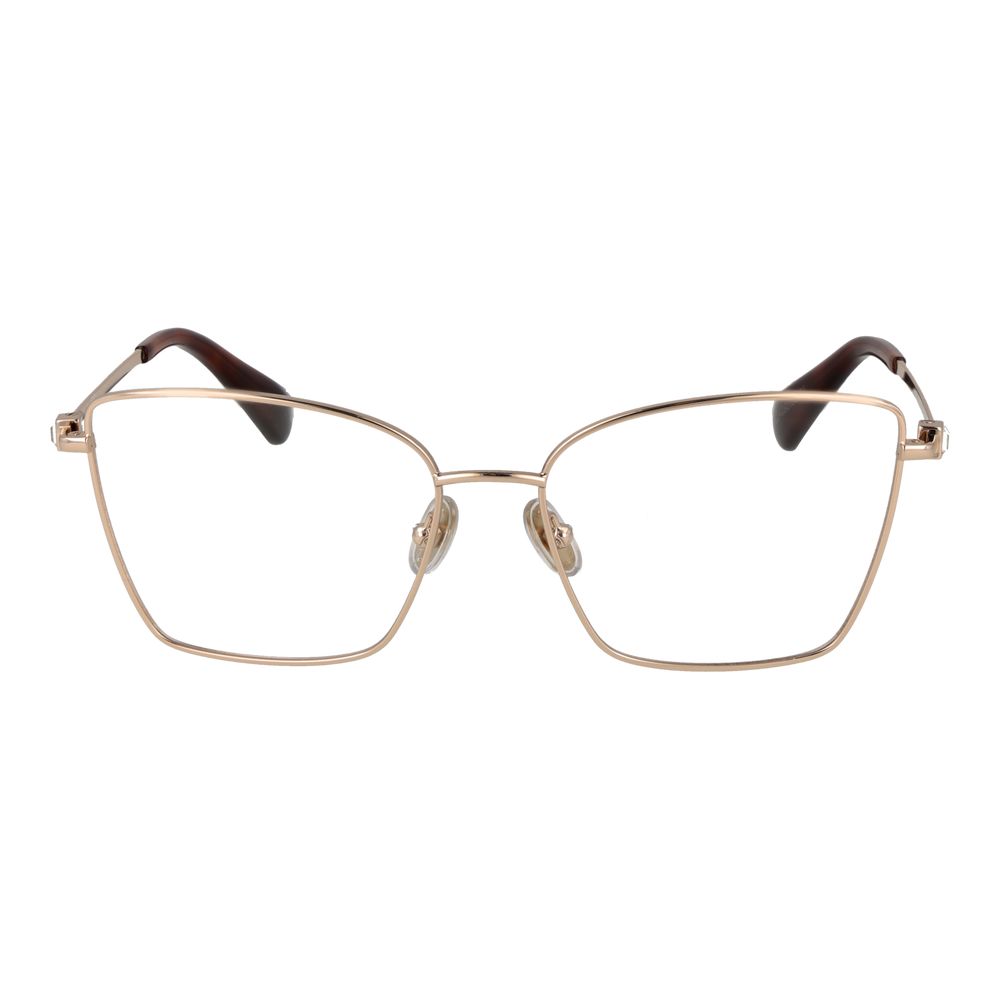Rose Gold Women Glasses Frame Max Mara