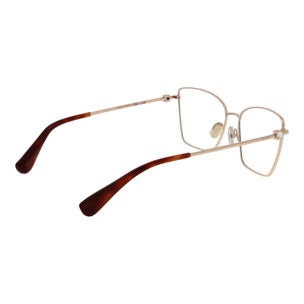 Rose Gold Women Glasses Frame Max Mara