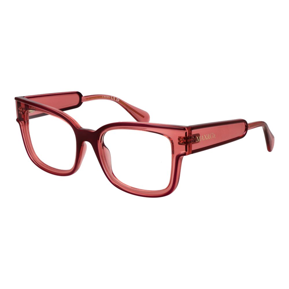 Red Women Glasses Frame Max & Co