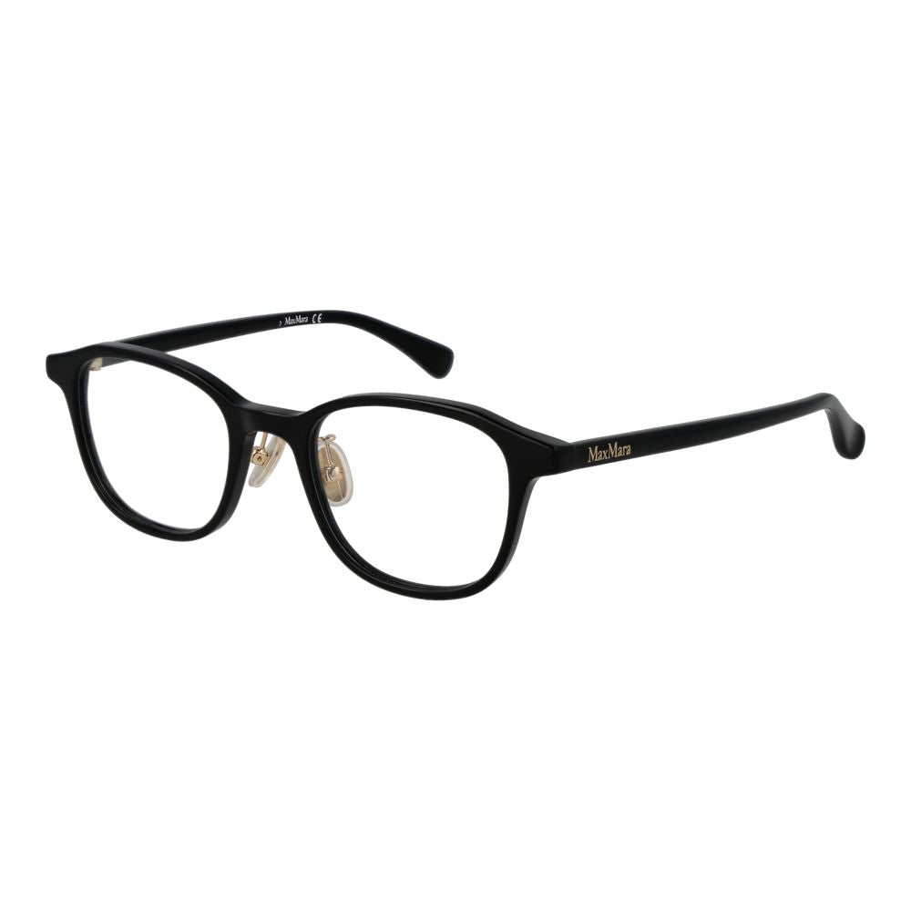 Black Women Glasses Frame Max Mara