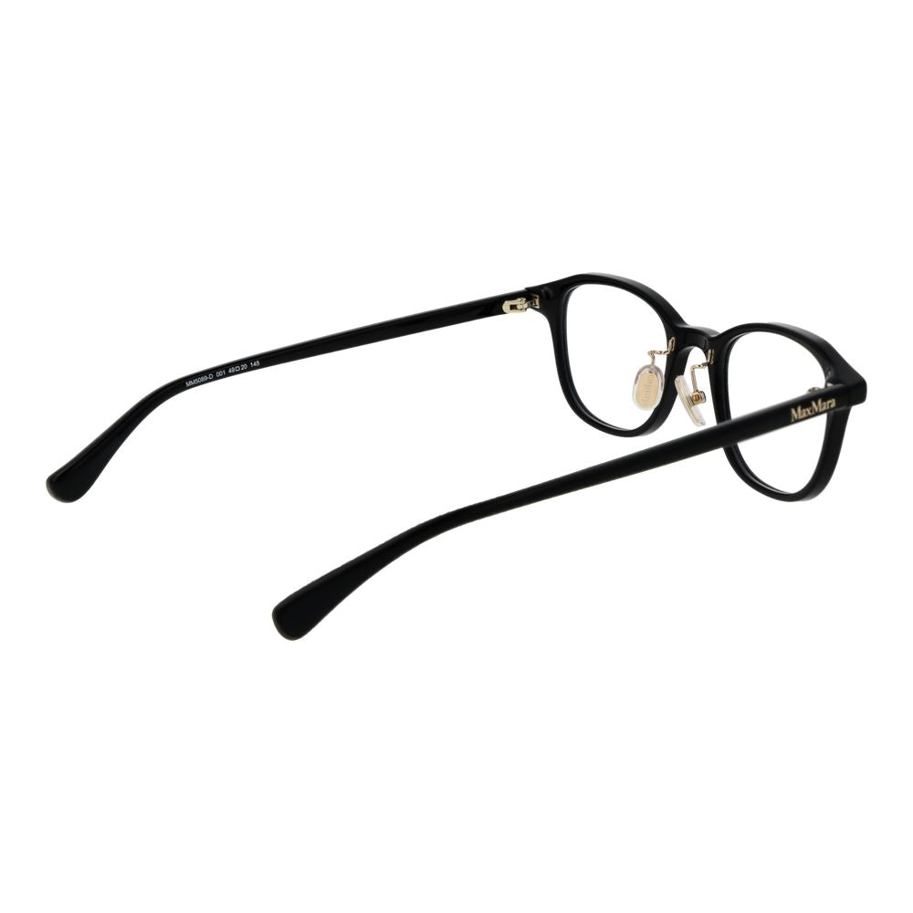 Black Women Glasses Frame Max Mara