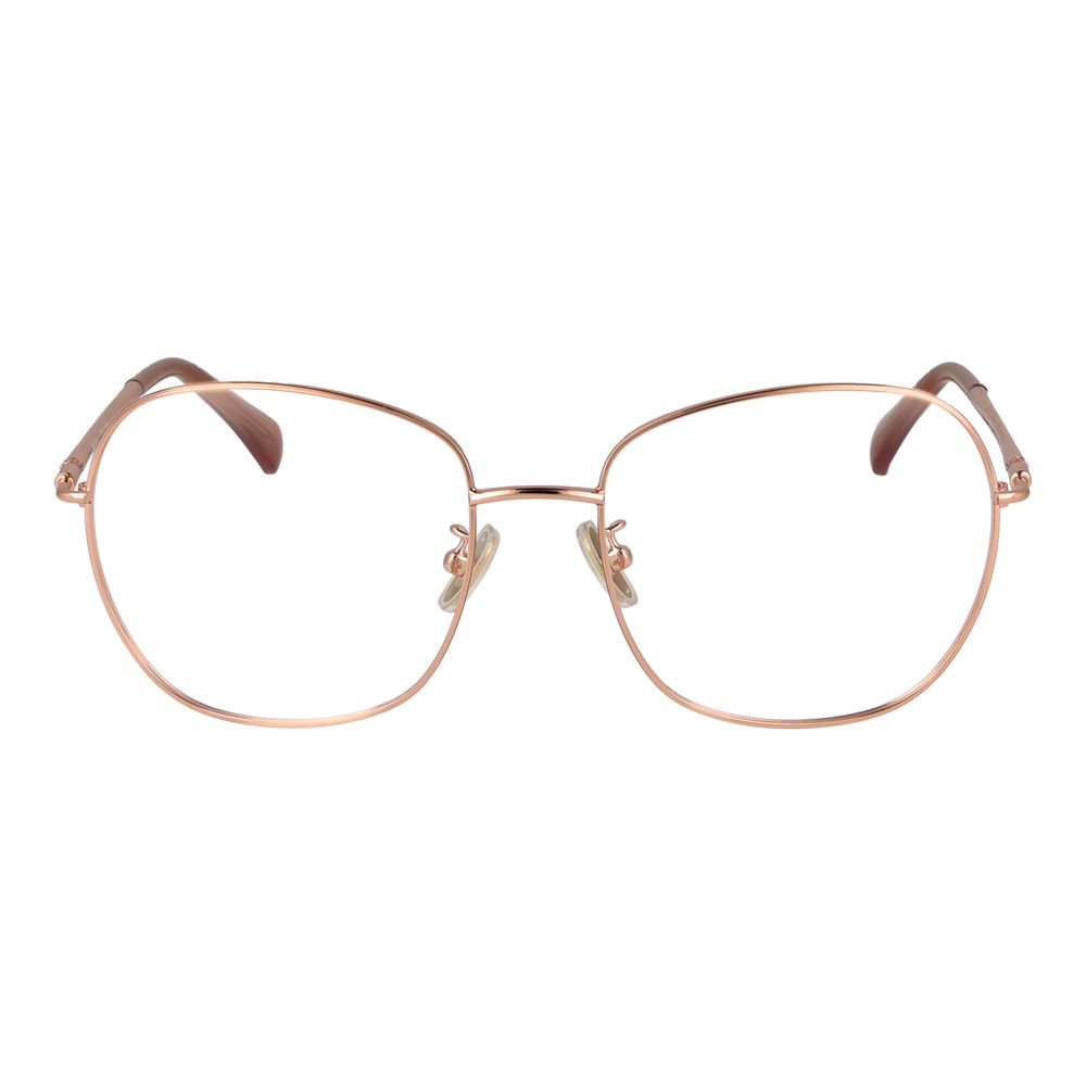 Rose Gold Women Glasses Frame Max Mara