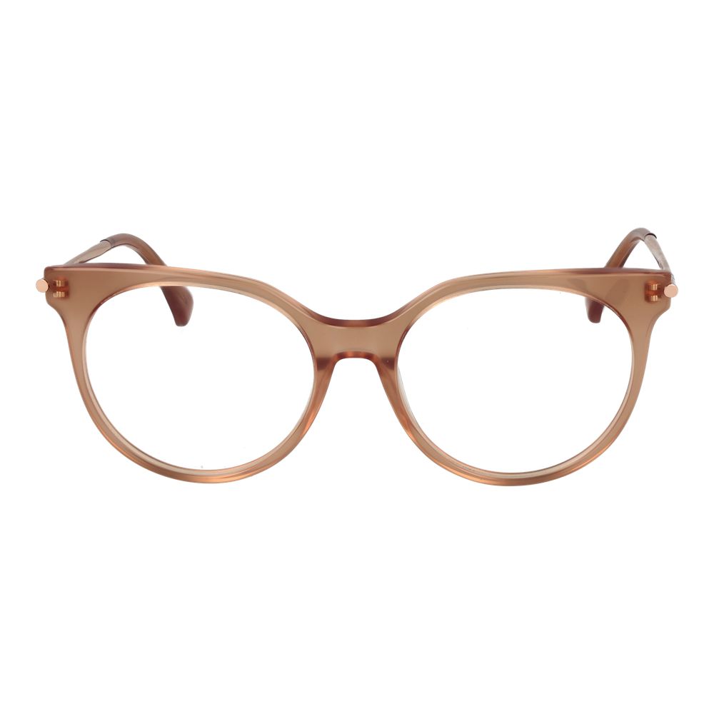 Pink Women Glasses Frame Max Mara