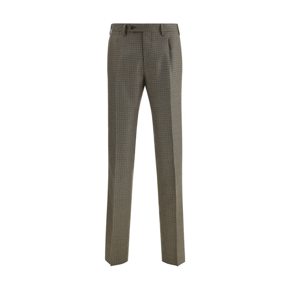 Houndstooth pattern Pants Germano