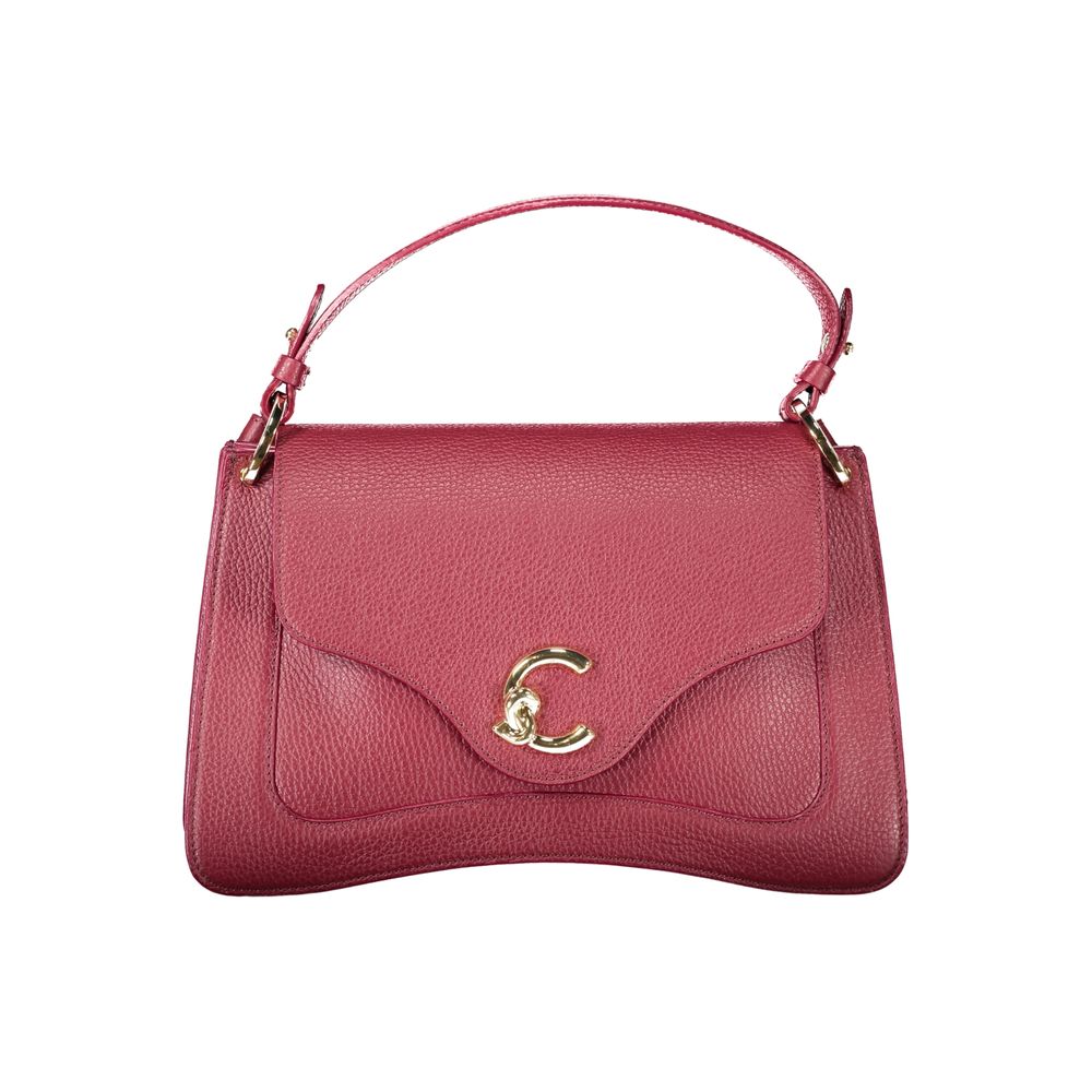 Purple Leather Women Handbag Coccinelle