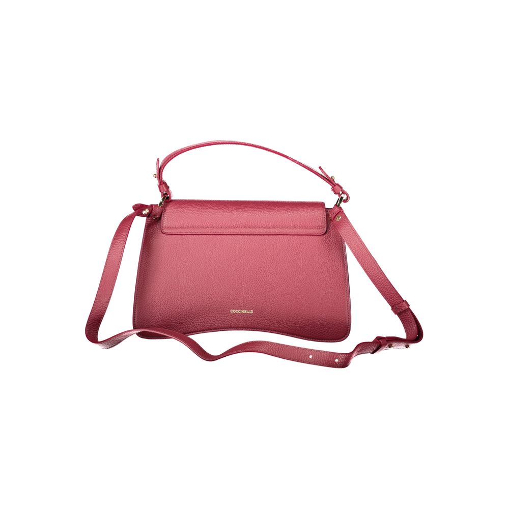 Purple Leather Women Handbag Coccinelle