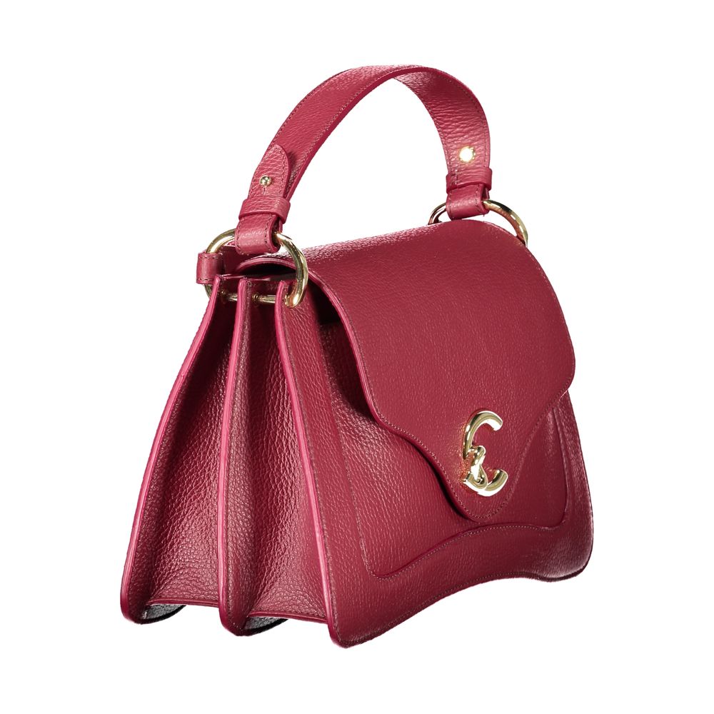 Purple Leather Women Handbag Coccinelle