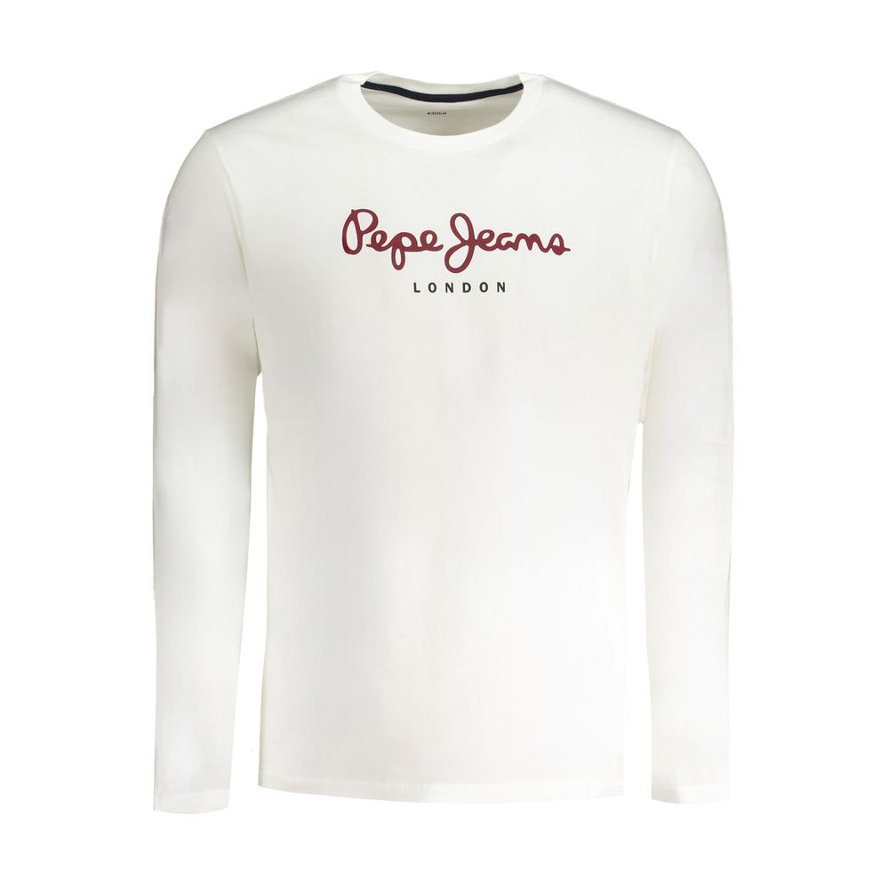 White Cotton T-Shirt Pepe Jeans