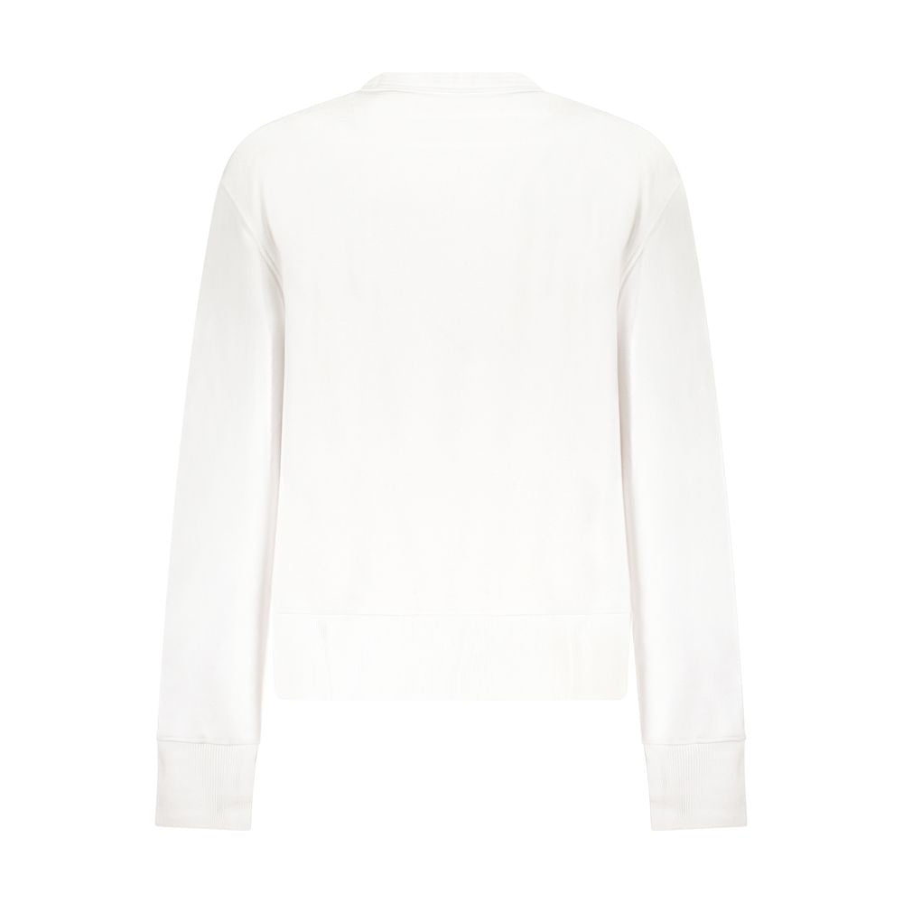 White Cotton Women Sweater Guess Jeans