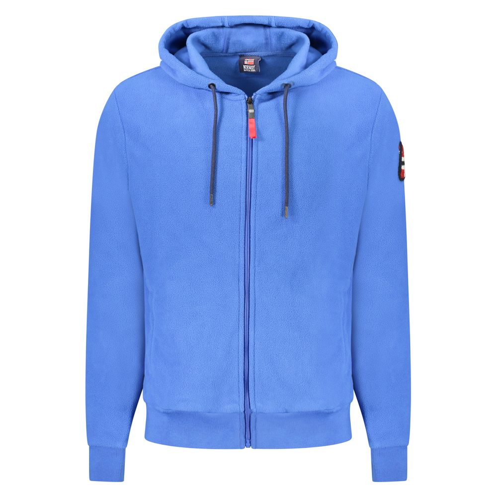 Blue Polyester Men Sweater Norway 1963