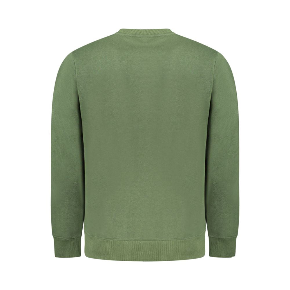 Green Cotton Men Sweater Norway 1963