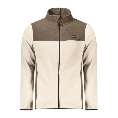 Beige Polyester Men Sweater Norway 1963